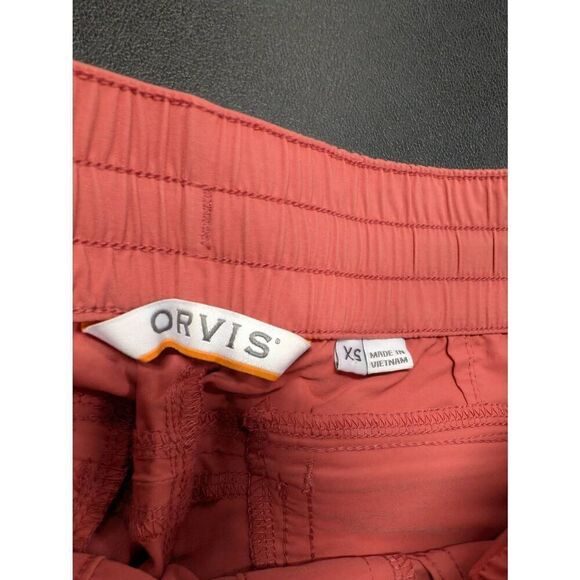 Orvis Pull on Coral Shorts Women's XS - Picture 3 of 4